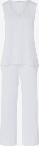 Hanro Pajama ' Simone ' in White: front