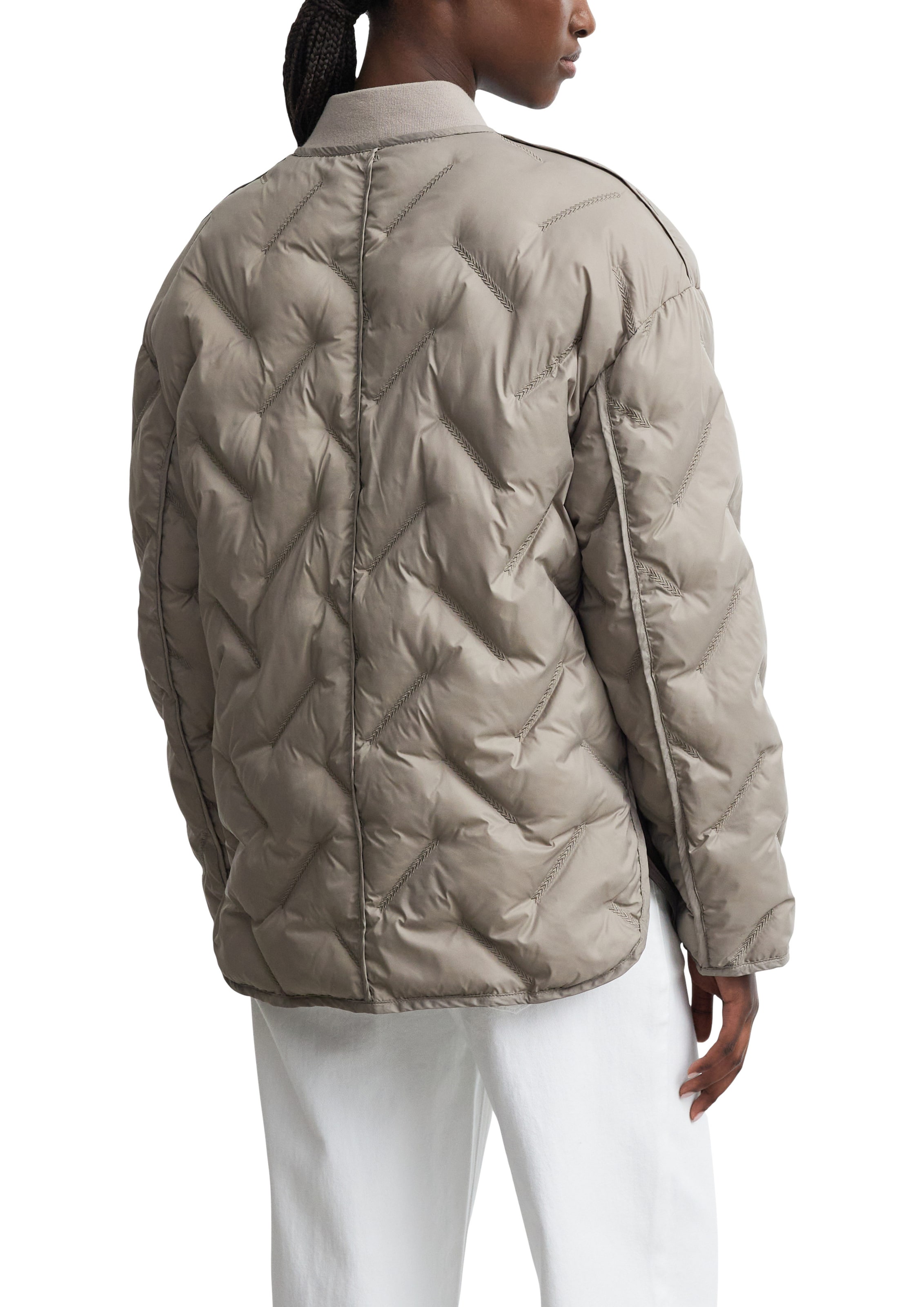 COMMA Tussenjas in Beige: terug