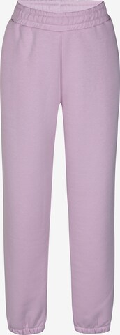 Effilé Pantalon Bruuns Bazaar Kids en violet : devant