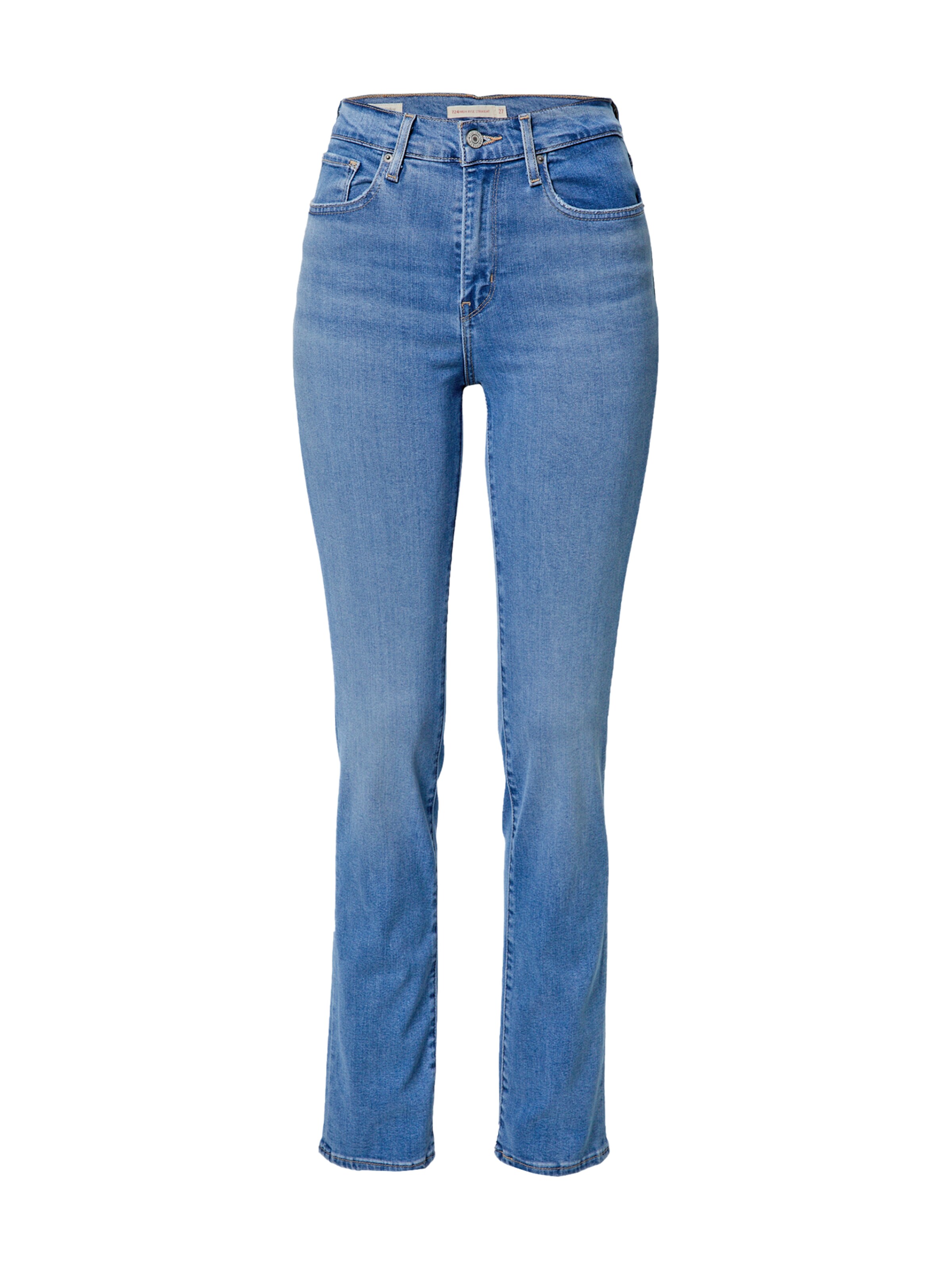 Frauen Große Größen LEVI'S Jeans '724™ HIGH RISE STRAIGHT' in Blau - UD01183