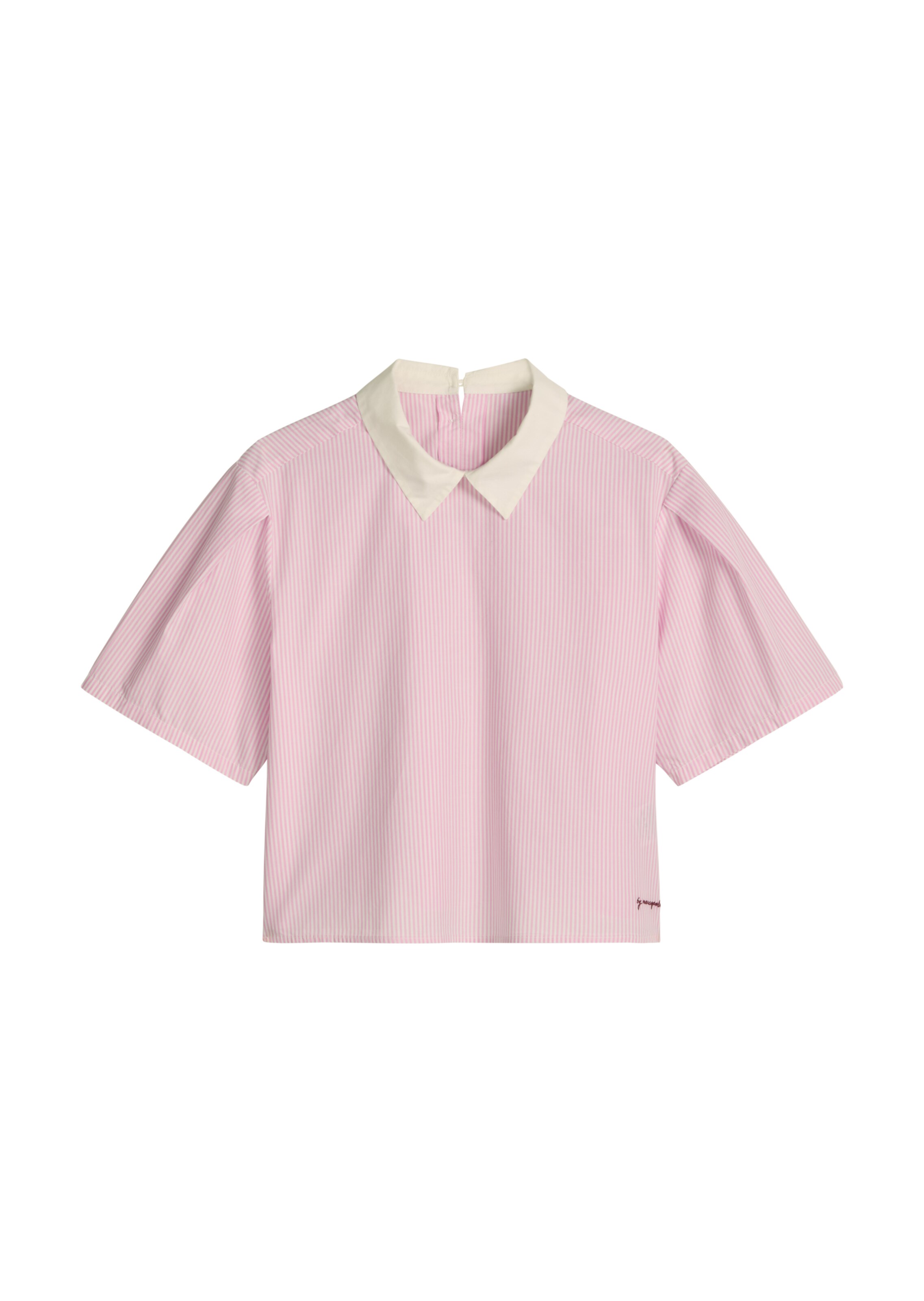 Marc O'Polo DENIM Blouse in Pink: front