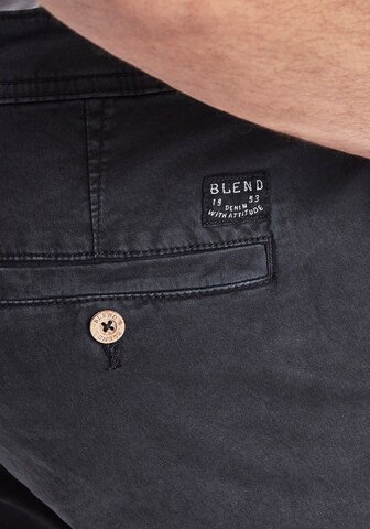 BLEND Regular Broek in Zwart