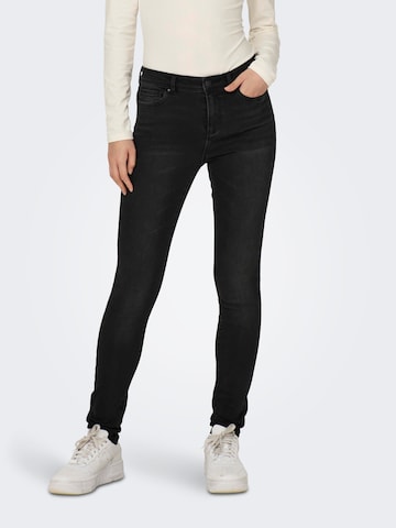 ONLY - Slimfit Vaquero 'WAUW' en negro: frente