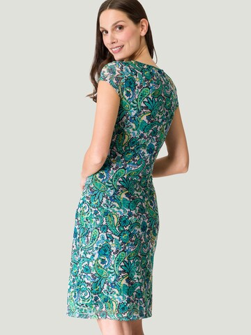 zero Meshkleid mit Paisleyprint in Grün
