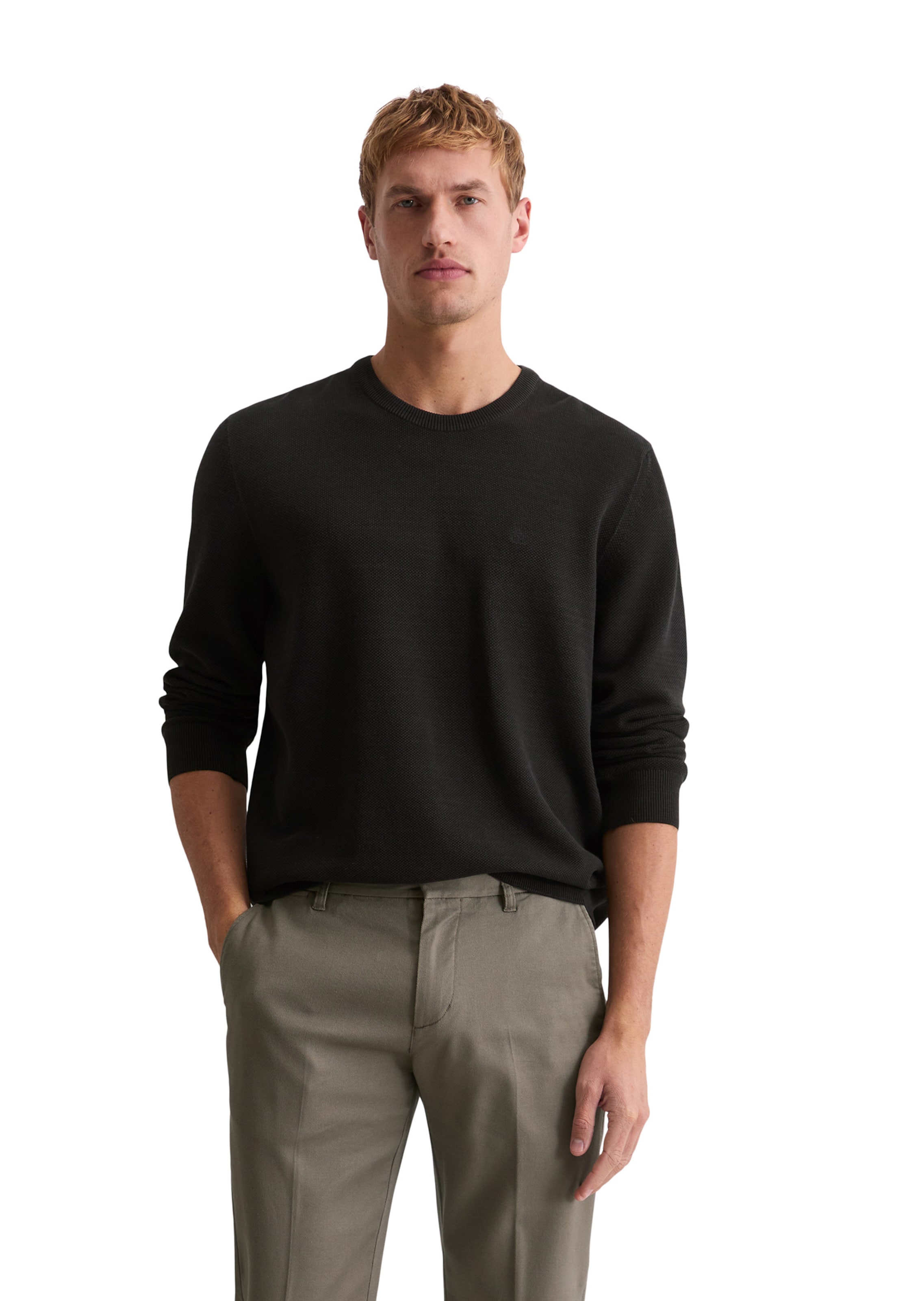 Marc O'Polo Trui in Zwart: voorkant