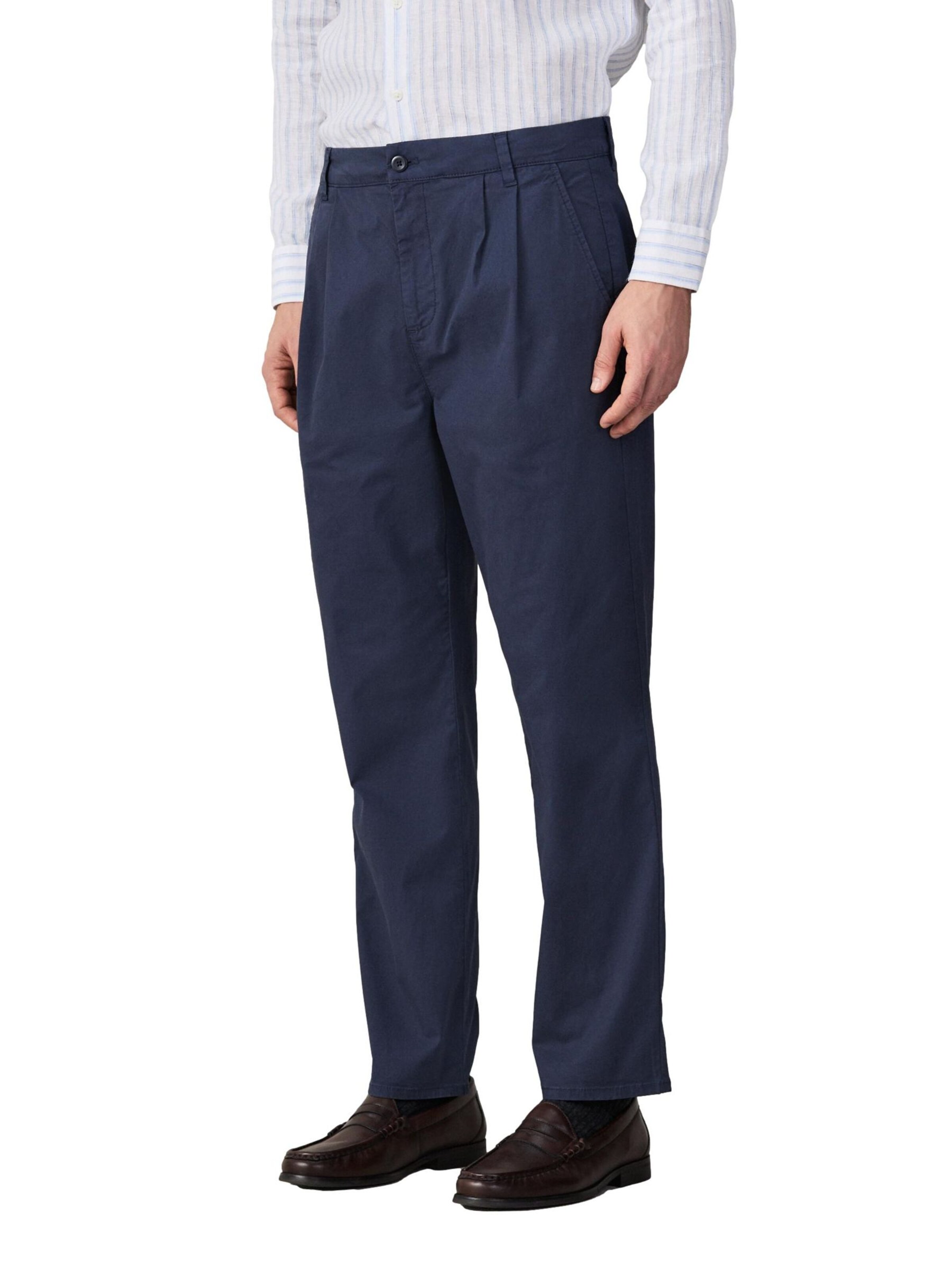 Next Regular Chino in Blauw