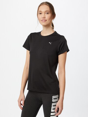 PUMA Functioneel shirt in Zwart: voorkant