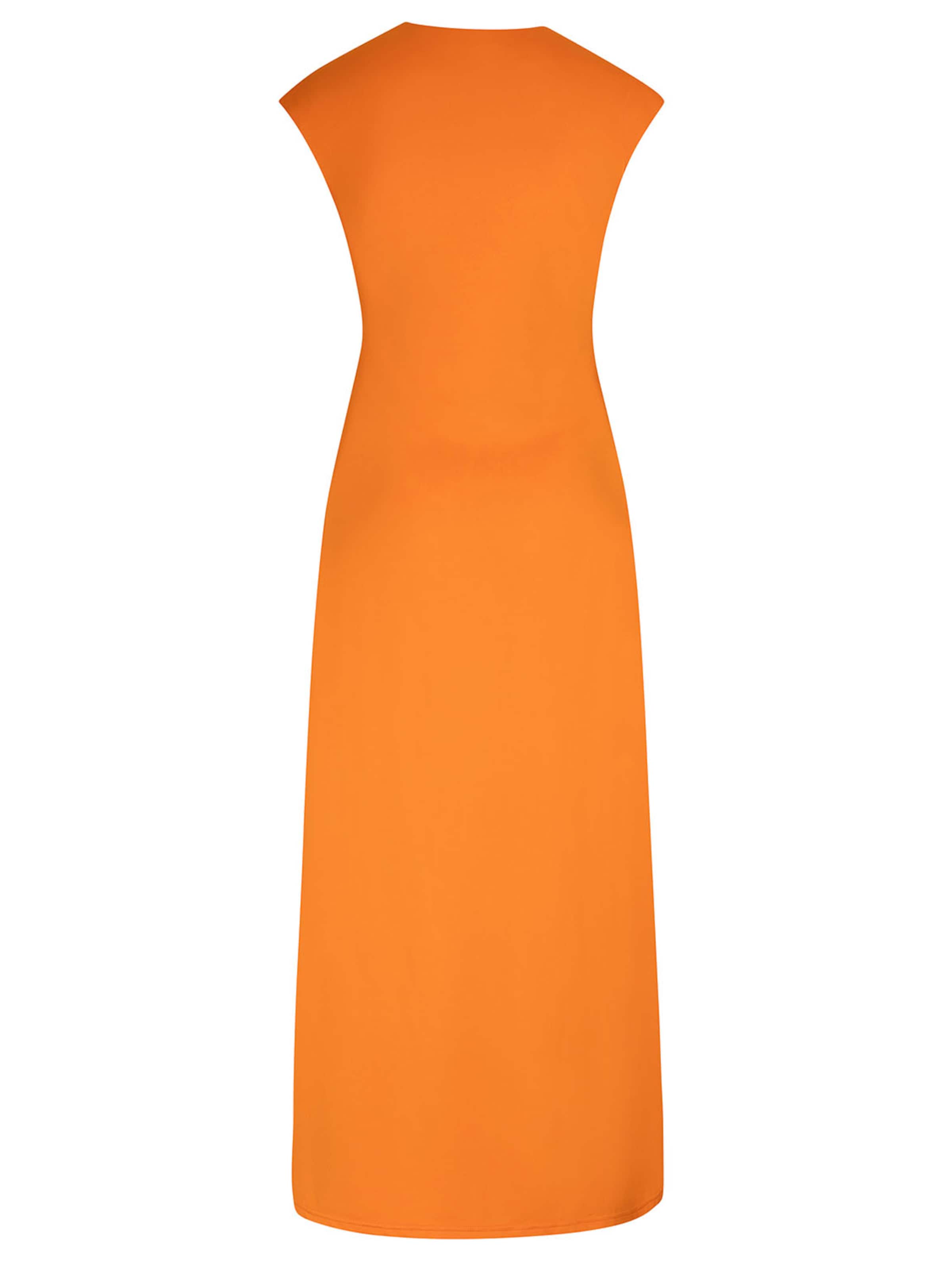 Chic by Lirette Jurk 'Kimono dress Natural' in Oranje