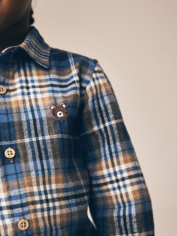 Next Regular fit Button up shirt in Blue