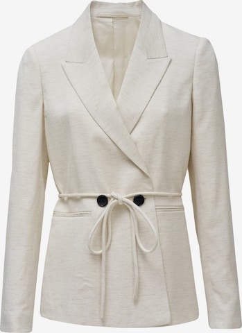Blazer Salsa Jeans en blanc : devant