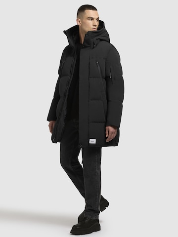 khujo - Casaco de inverno ' DOYLE ' em preto