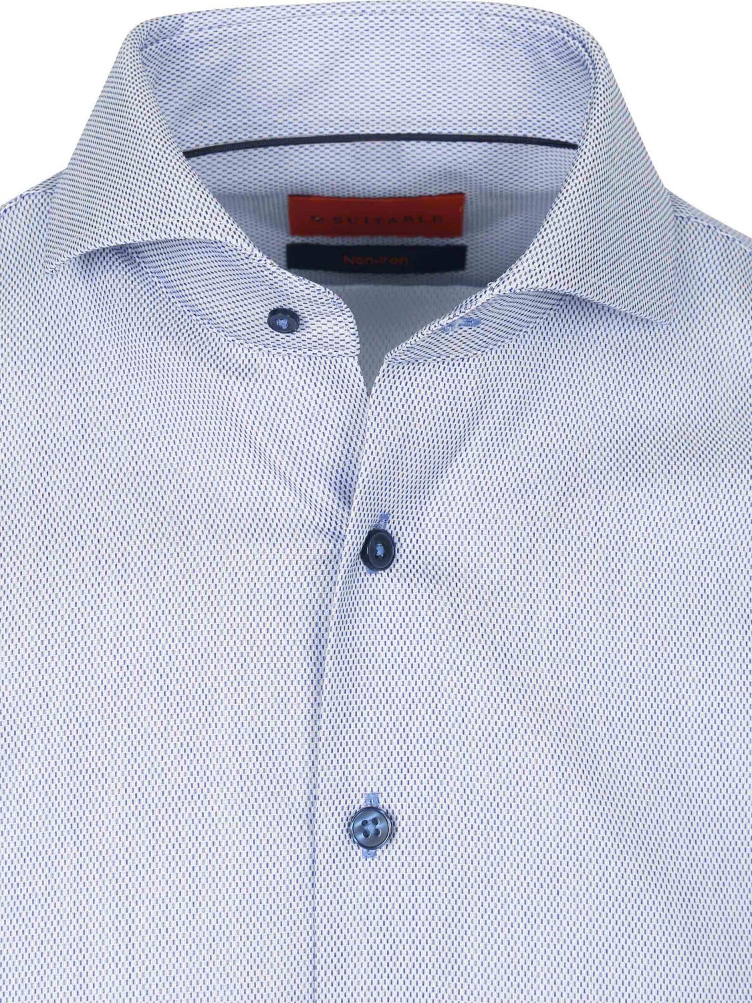 Suitable Slim Fit Hemd‌‌ in Blau