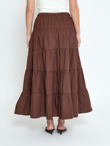 minus - Falda 'Freya' en marrón
