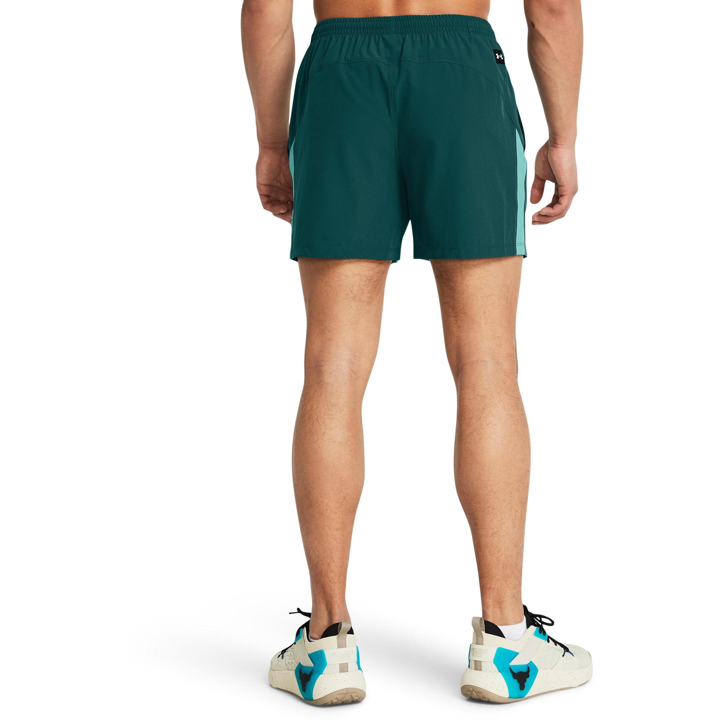 UNDER ARMOUR Regular Sportshorts 'Projekt Rock' in Grün