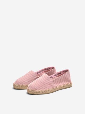 SELECTED FEMME Espadrilles 'ELLEN' in Roze