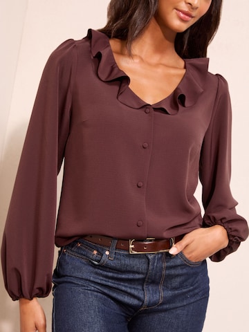 Friends Like These Blouse in Lila