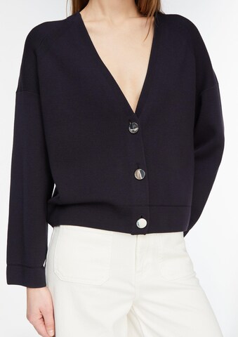 COMMA Gebreid vest in Blauw