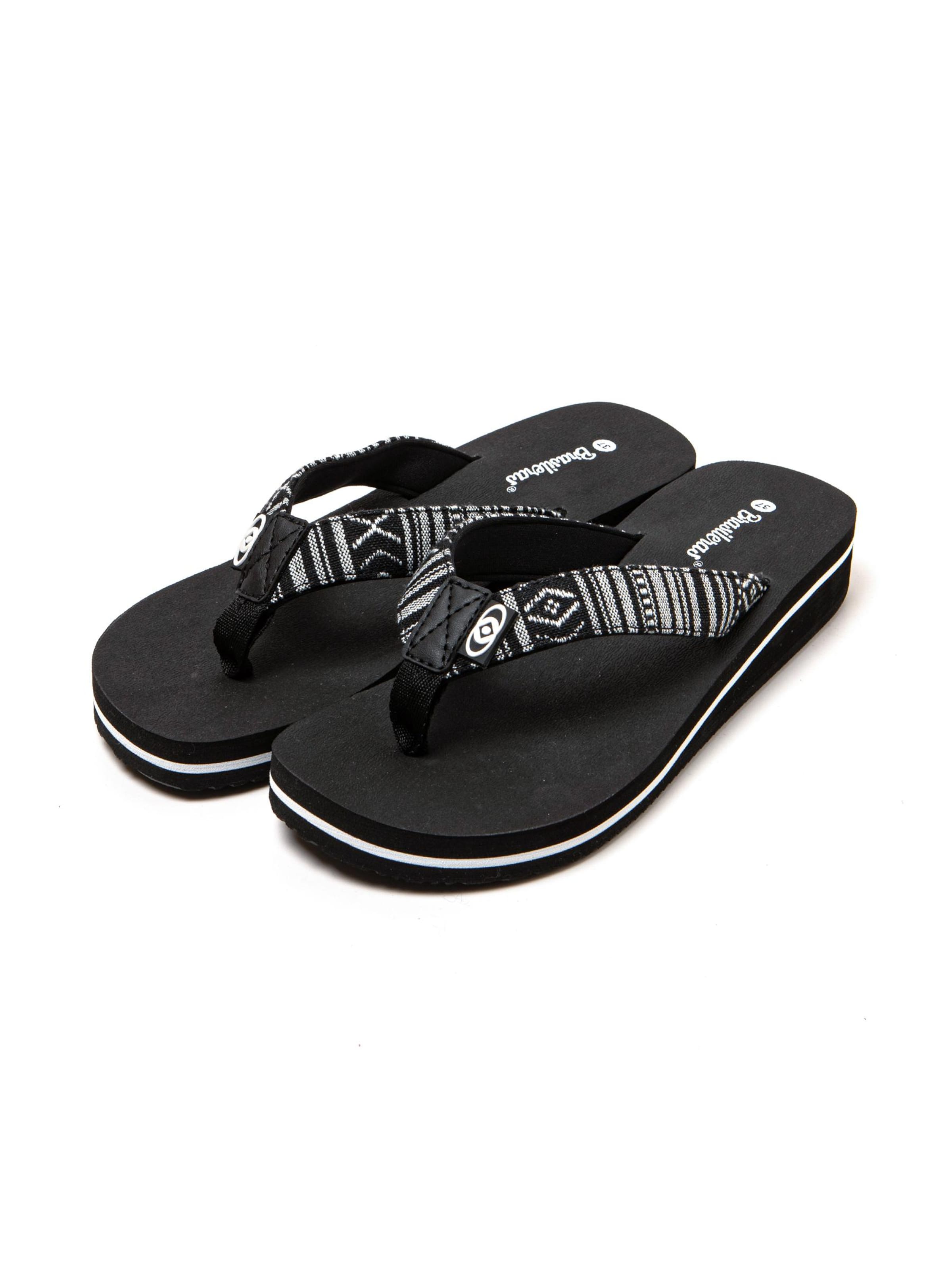 Brasileras - Sandalias de dedo 'Maya' en negro