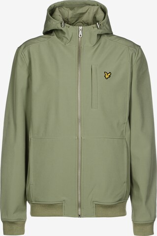 Veste mi-saison Lyle & Scott en vert : devant