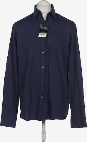 BOSS Button Up Shirt in L in Blue: front