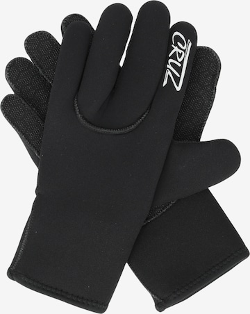 Cruz Athletic Gloves 'Rutland' in Black: front