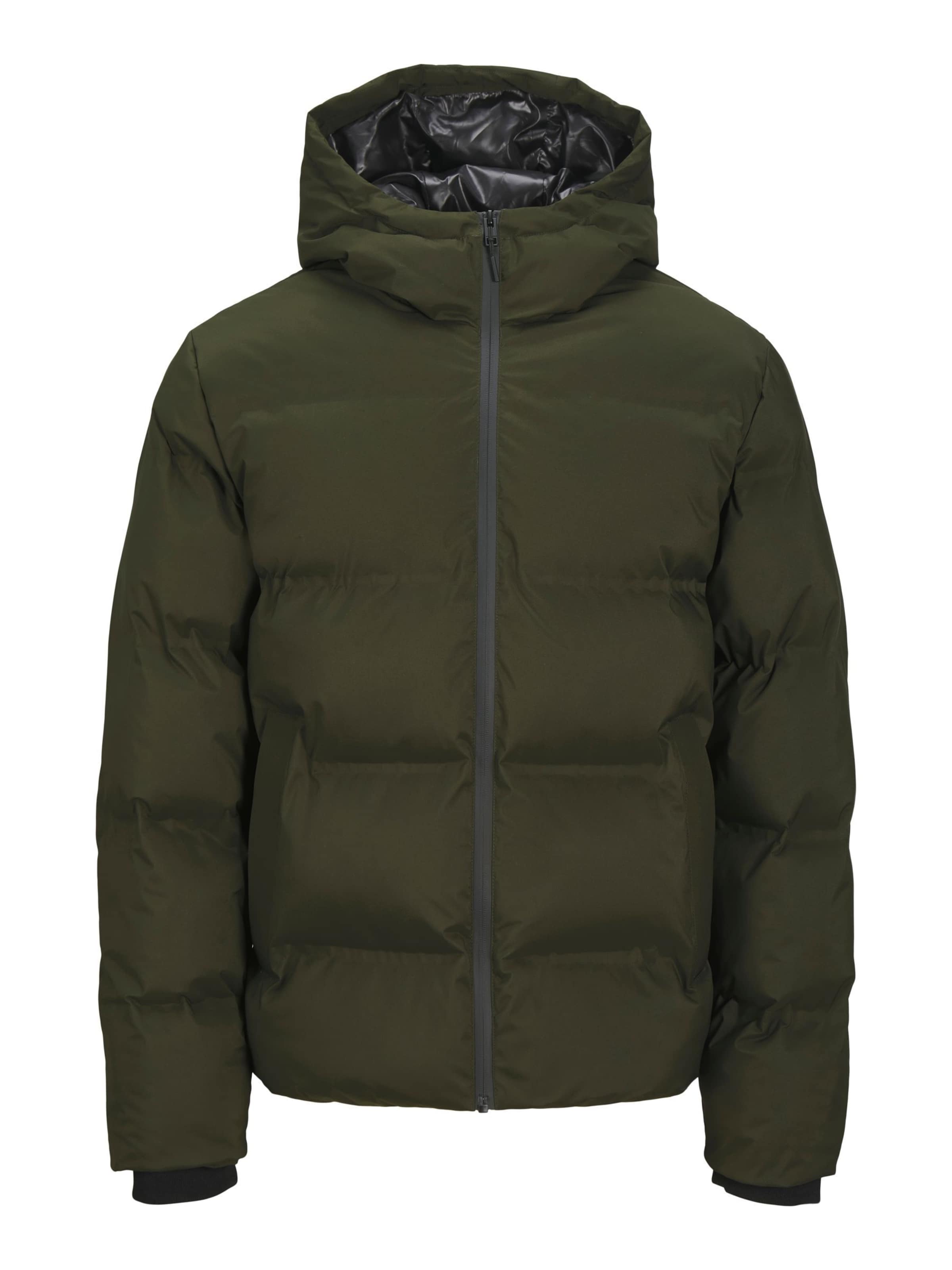 Giacca invernale di Jack & Jones Junior in verde: frontale
