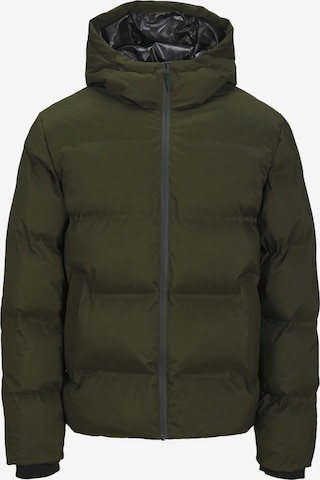 Jack & Jones Junior - Chaqueta de invierno en verde: frente