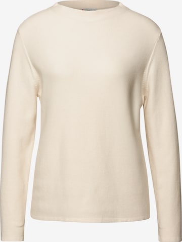 STREET ONE Pullover in Beige: Vorderseite