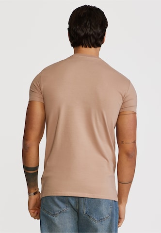 SikSilk - Camiseta 'Essentials' en marrón