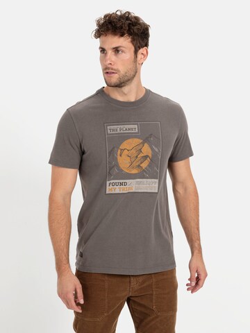 CAMEL ACTIVE T-Shirt in Grau: Vorderseite