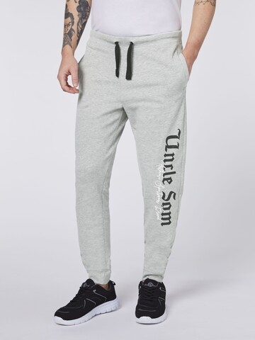 UNCLE SAM Tapered Pants in Grey