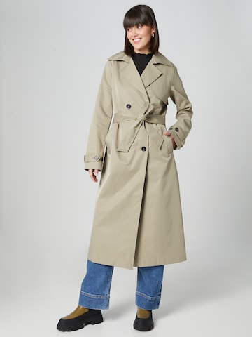 Guido Maria Kretschmer Women Between-Seasons Coat 'Lene' in Beige: front