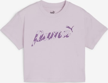 PUMA Shirt 'ESS+' in Purple: front
