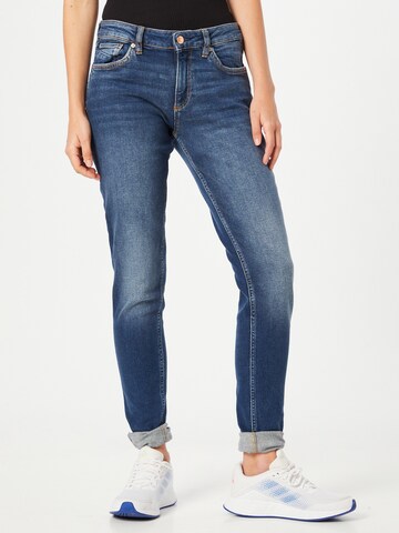 QS Slimfit Jeans 'Catie' in Blauw: voorkant