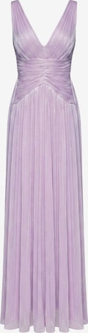 Ombre Abendkleid in Lila: Vorderseite