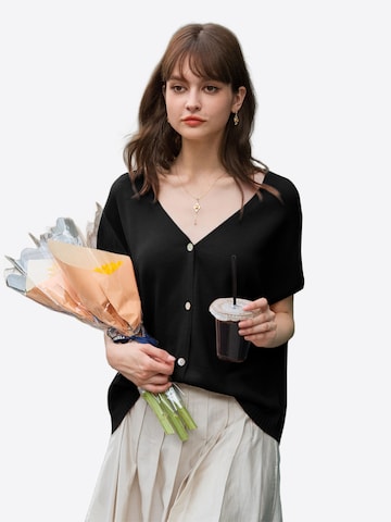 Imily Bela Вязаная кофта в Черный: спереди