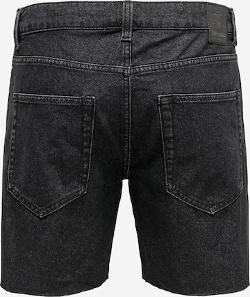 Only & Sons Loose fit Jeans 'Avi' in Black