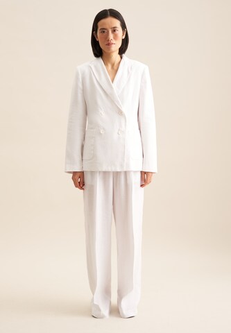 SEIDENSTICKER Regular Trousers in White