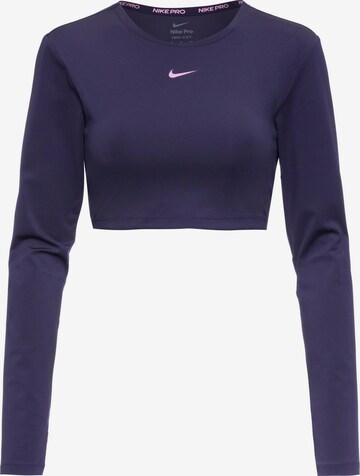 T-shirt fonctionnel 'Pro' NIKE en violet : devant