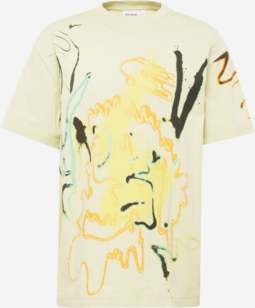 WEEKDAY - Camiseta en amarillo: frente