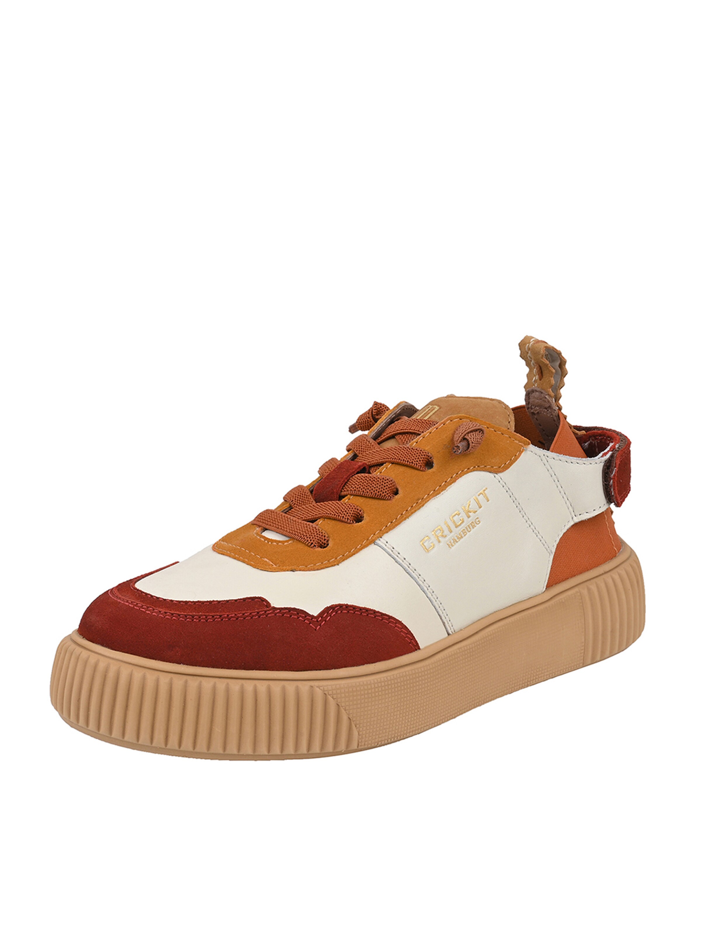 Crickit Platform trainers ' PARIA ' in Red: front