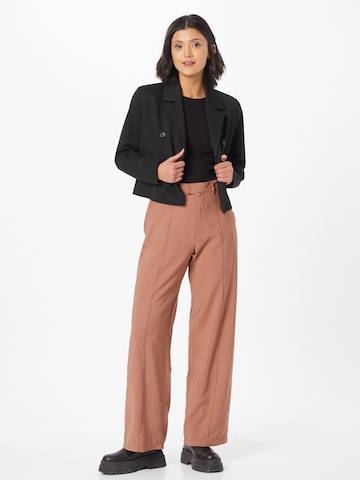 Cotton On Wide Leg Hose 'DARCY' in Braun