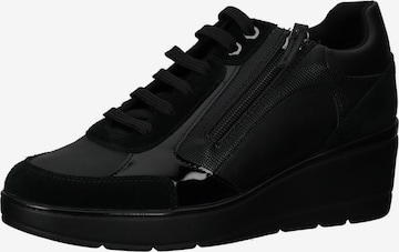 GEOX Sneakers in Black: front