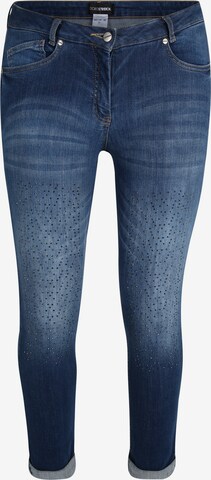 Doris Streich Regular Jeans in Blue: front