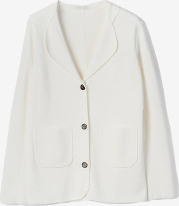 Giacchetta 'GIANITOBA' di Camomilla Italia in bianco: frontale