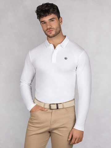 T-Shirt GIESSWEIN en blanc