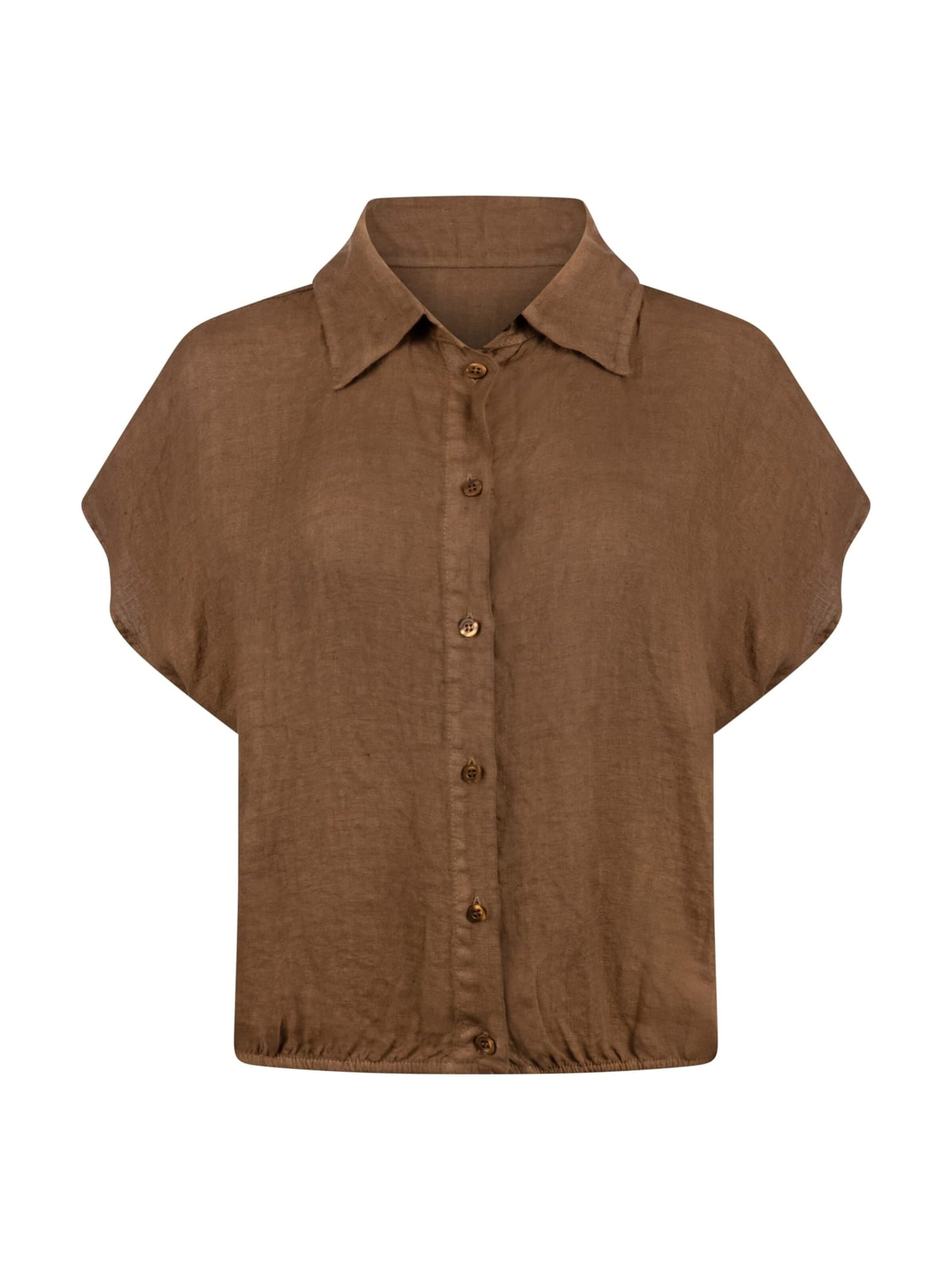 nukus Blouse in Grijs: voorkant