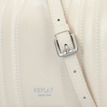 Borsa a tracolla di REPLAY in bianco