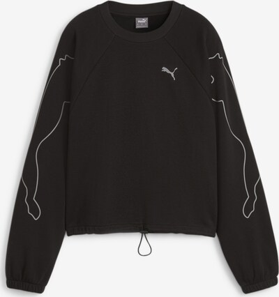 PUMA Sportief sweatshirt 'Motion' in de kleur Grijs / Zwart, Productweergave