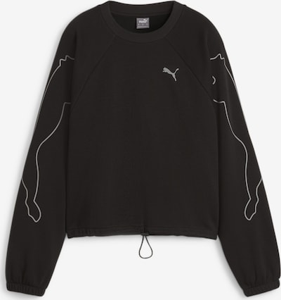 PUMA Sportief sweatshirt 'Motion' in de kleur Grijs / Zwart, Productweergave